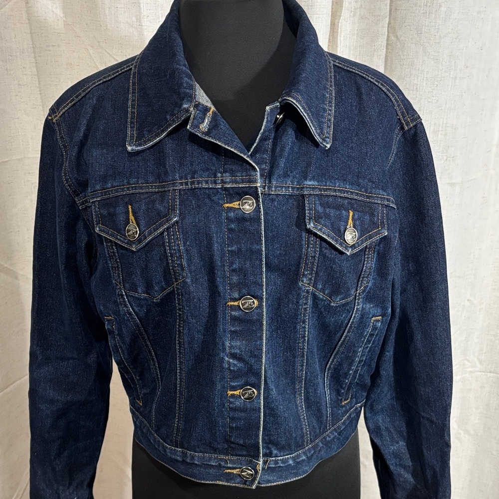 Zana Di Dark Blue Denim Jacket